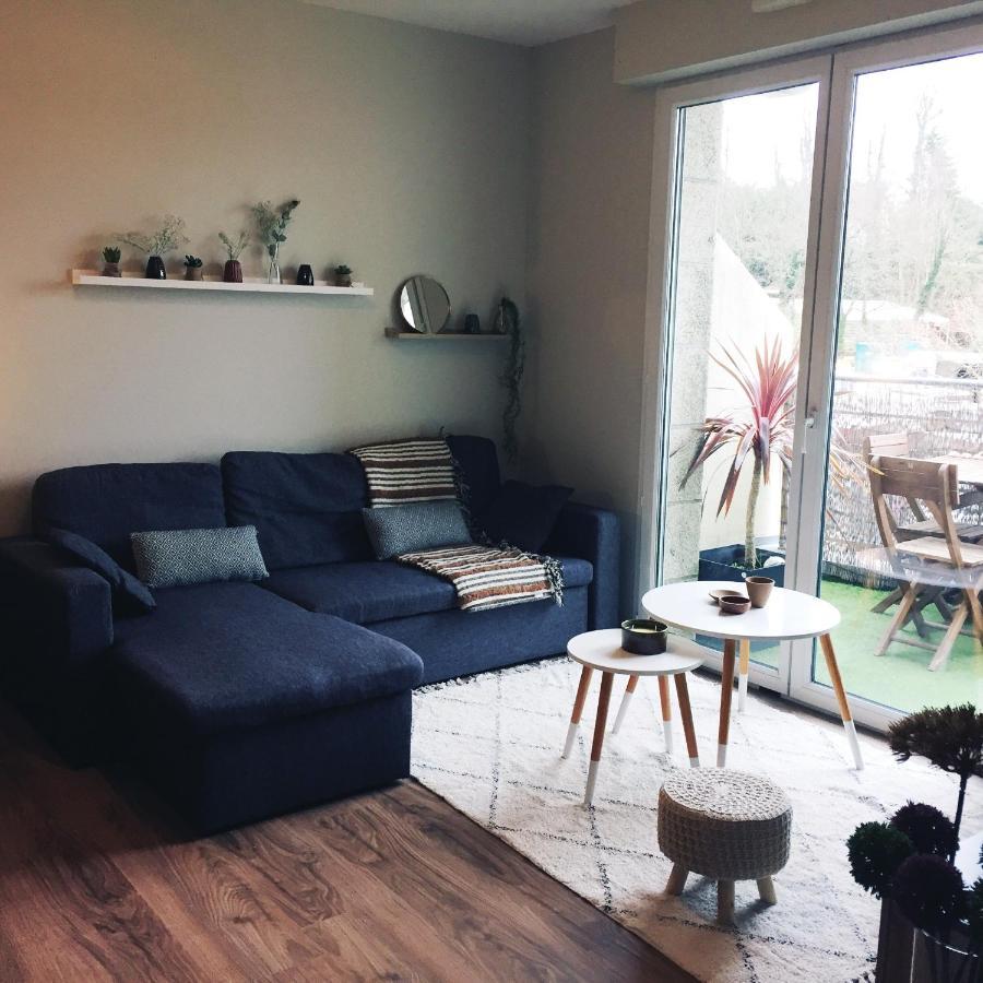Bel Appartement La Foret-Fouesnant Vue Sur La Baie Ngoại thất bức ảnh